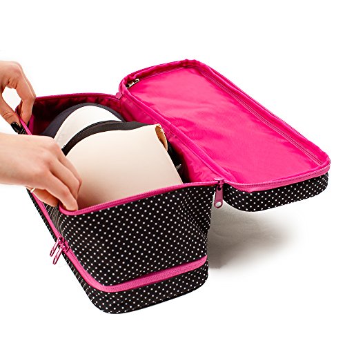 Large Travel Bra Organizer - Versatile Storage Bag For Women On Travel - Thumbnail 4