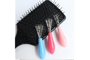 3-Pack Hair Comb & Brush Cleaner Tools – Easy Hair Removal Grooming Picks for Salon, Home, Barber & Pet Brushes (3PCS)