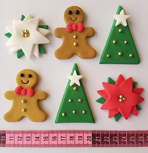 12 Sucre Bonshommes De Neige Comestibles Decorations De Gateau De Sucre De Noel Accessoires De Decoration Figurines Pour Gateaux Napravi Rs