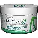 NeuroActiv6 Brain Supplement Reds Superfood Powder: Anti-Aging Antioxidants + Polyphenols + Nootropics: Improve Mood, Focus, Cognition &amp; Recall • Reduce Stress, Anxiety, Fatigue &amp; Brain Fog