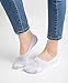 Womens No Show Socks, Cotton Low Cut Flat Boat Liner Non Slip Casual Short Socks 6 Pairs