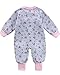 Kidsform Infant Baby Cotton Long Sleeves Romper Bodysuit Playsuits Overall Outfits Pink 6-12M