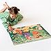 Petit Collage Floor Puzzle Mermaid Friends 24 Pieces | Large Puzzle for Kids | Completed Mermaid Puzzle Measures 18” x 24” | Makes a Great Gift Idea for Ages 3+