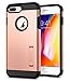 Spigen Tough Armor [2nd Generation] Designed for Apple iPhone 8 Plus Case (2017) / Designed for iPhone 7 Plus Case (2016) - Blush Gold