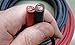 Crimp Supply Ultra-Flexible Car Battery/Welding Cable - 2 Gauge, (25 Feet Red/25 Feet Black) - and 5 Copper Lugs