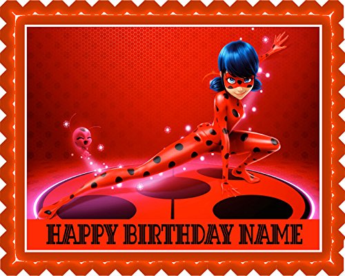 Miraculous Ladybug Wiki (1) - Edible Cake Topper - 7.5