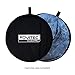 Fovitec - 5'x6.5' Hand-Painted Blue Pop-Up Collapsible Backdrop for Video & Photo