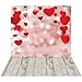 WOLADA 5x7FT Valentine's Backdrop for Photography 10870