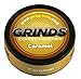 Grinds Coffee Pouches - 3 Cans - Caramel - Tobacco Free, Nicotine Free Healthy Alternative