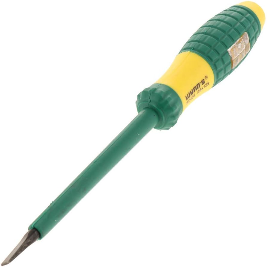 1pcs Electric Tester Pen Screwdriver Voltage Tester Insulated Flat