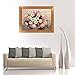 DIY 5D Diamond Painting, Full Drill Embroidery Paint with Diamonds Wall Sticker for Home Wall Decor - Flowers 12 x 16inch