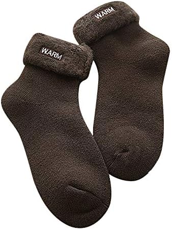 Clearance Sale! Exquisite Winter Ruffled Thick Brushed Letters Warm Embroidery Socks Xmas Fashion, Wool Thermal Warm Knitting Ladies Socks for Winter by LEEDY