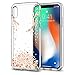 Spigen Liquid Crystal Designed for Apple iPhone Xs Case (2018) / Designed for Apple iPhone X Case (2017) - Blossom Crystal Clear