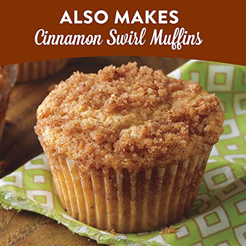 Krusteaz Cinnamon Swirl Crumb Cake & Muffin Mix, Made with No Artificial Flavors, Colors or