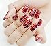 CICI&SISI Nail Art Stamping Plates Kit Plaid Set Plate Manicure Template 4 Pieces