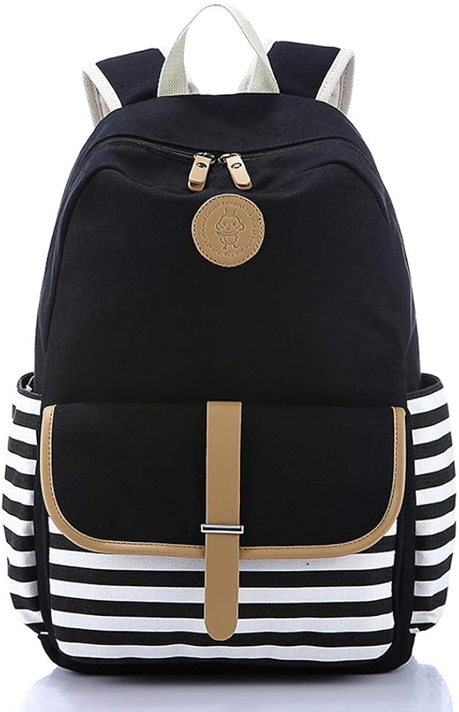 Lightweight Canvas Backpack Fashion School Bag Outdoor Travel Laptop Backpacks