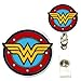 Superhero Real Charming Retractable Swivel Alligator ID Badge Holder Badge Reel (Wonder SA)