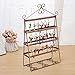 Ivosmart 56 Pairs Metal Earring Holder Earring Stand Earring Display Jewelry Organizer (Bronze)