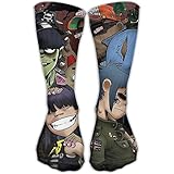 Cartoon DJ Art Knee High Stockings Cotton Long