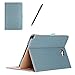ProCase Galaxy Tab A 10.1 with S Pen Case 2016 Old Model - Stand Folio Case Cover for Galaxy Tab A 10.1 Inch Tablet with S Pen SM-P580, with Multiple Viewing Angles, Document Card Pocket - Teal