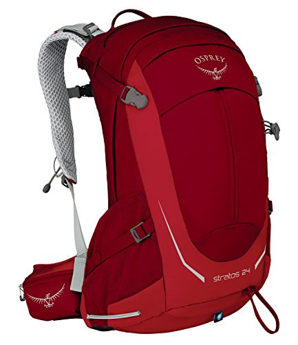 Osprey Packs Osprey Stratos 24 Backpack, Beet Red, o/s, One Size