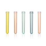 Labvida Assorted Color Plastic Test Tubes Shots