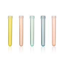 Labvida Assorted Color Plastic Test Tubes Shots