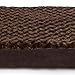 Furhaven Orthopedic Dog Bed for Medium/Small Dogs w/ Removable Washable Cover, For Dogs Up to 35 lbs - Ultra Plush Faux Fur & Suede Mattress - Chocolate, Medium