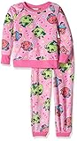 Shopkins Little Girls' 2-Piece Pajama Set, Pinkberry, 6