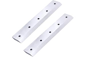 LDNMILES 2 Wood Chipper Blades ReplacementOPC506 12" OPC50636 Compatible with DK2 OPC566E OPC506E OPC506 OPC504 Chipper and Power King PK0903 &PK0915 Chipper Bevels