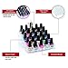 Decozen Makeup Organizer - Vanity Storage for Makeup Brushes, Nail Polish, Lipstick, Mascara, Perfumes, Lip Gloss, Foundation, Jewelry - Perfect Room Decor - 25 Slot & 5 Tiers