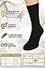 Air Wool Socks, 2 packs Merino Wool Organic Cotton Rich Mens Black Dress Socks