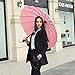 Saiveina 47 Inch Auto Open Straight Strong Durable Umbrella, 190T Fiber Waterproof Windproof Sport Umbrella 16 Ribs