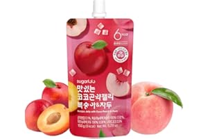 Sugarlolo Konjac Sweet Coco Peach & Plum Jelly Snack - Vegan Jello with Zero Sugar | Only 6 Calories per Pouch | Low Calorie 