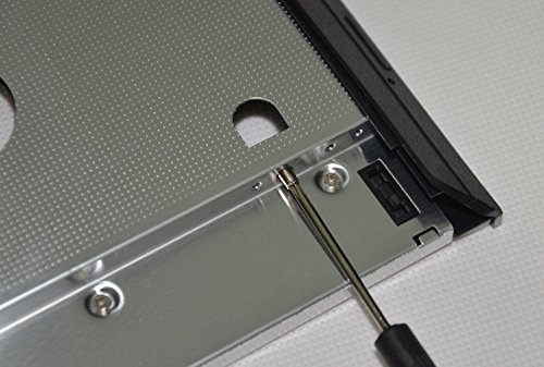 Deyoung 2nd HDD SSD Hard Drive Caddy for HP Elitebook 8460p 8460w 8470p 8470w with Faceplate / Bezel and Mounting Bracket