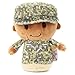 Hallmark Itty Bitty Green Military Camo African-American Boy