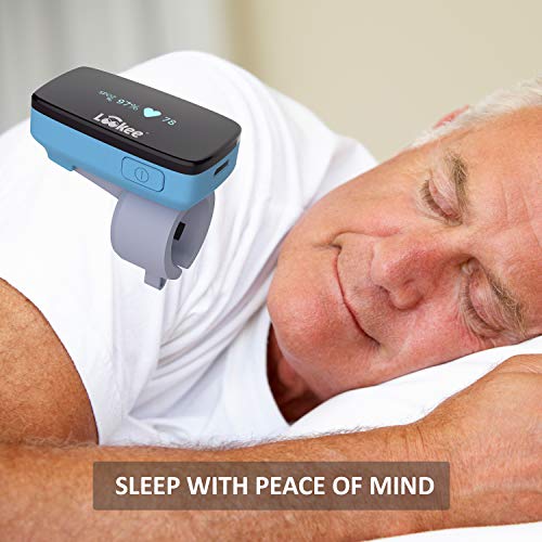 LOOKEE O2Ring Wearable Health Tracker, Continuously Monitor SpO2 Level