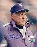 Bud Grant Hof 94 Signed Vikings 8x10 Photo Auto Autograph -JSA Authentic #S44195