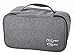 MISSLO Portable Travel Bra Socks Underwear Cosmetic Accessory Toiletry Organizer 3 Layers (Grey)