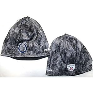 Image of Reebok NFL Officially Licensed Indianapolis Colts Grey Camoflauge Swarm-knit Beanie