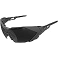Mechanix Wear: Vision Type-E Safety Glasses with Advanced Anti Fog, Scratch Resistant, Grey Half Framed Protective Eyewear, Lightweight, Adjustable Arms and Nose, For Outdoor Use (Smoke Lens)
