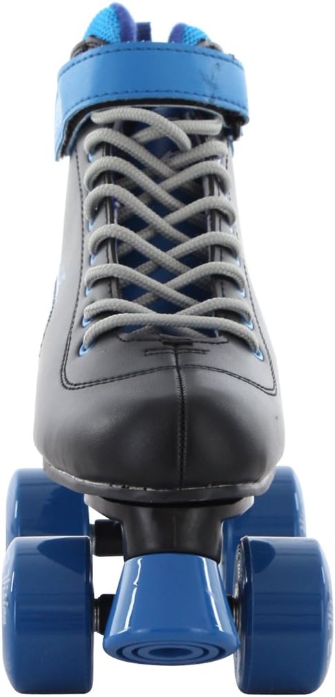 SFR Vision II Roller Quad Skate Black/Blue UK6/EU39.5, Black / Blue - Image 5