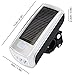 maxin Ultra-Bright Bicycle Light with Rechargeable and Solar Energy Powered Batteries, LED Bike Front Headlight Waterproof 750mAH/1000 Lumens hands-free Bike Lights