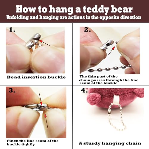 15pcs 4.7' Bear Doll Plush Bulk Bear Doll Pendant for Keychain Small Plush Stuffed Bear Keychain for Birthday Wedding Party Favor Gifts Animals Soft Bears Doll Stuffed Animals Doll