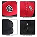 ewinever 3PCS Neoprene Thermal Fleece Cold Weather Half Face Mask for Motorcycle,Bicycle,Skiing,Running,Hiking,Mountain Climbing,Skateboard & More