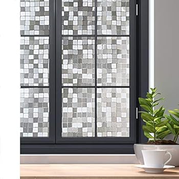 Amazon Com Rabbitgoo 3d Decorative Window Film Non