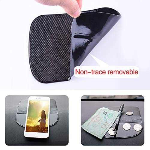 image for ZC GEL Car Dashboard Sticky Mat, Reusable and Washable Anti-Slip Cell 