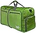 Extra Large Duffle Bag with Pockets - Waterproof Duffel Bag for Women and Men (Dark Green)