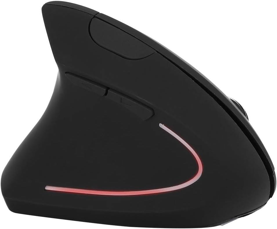 VBESTLIFE Left-handers Wireless Mouse, 2000dpi Ergonomic Vertical Mouse, Slip-resistant and Sweat-resistant