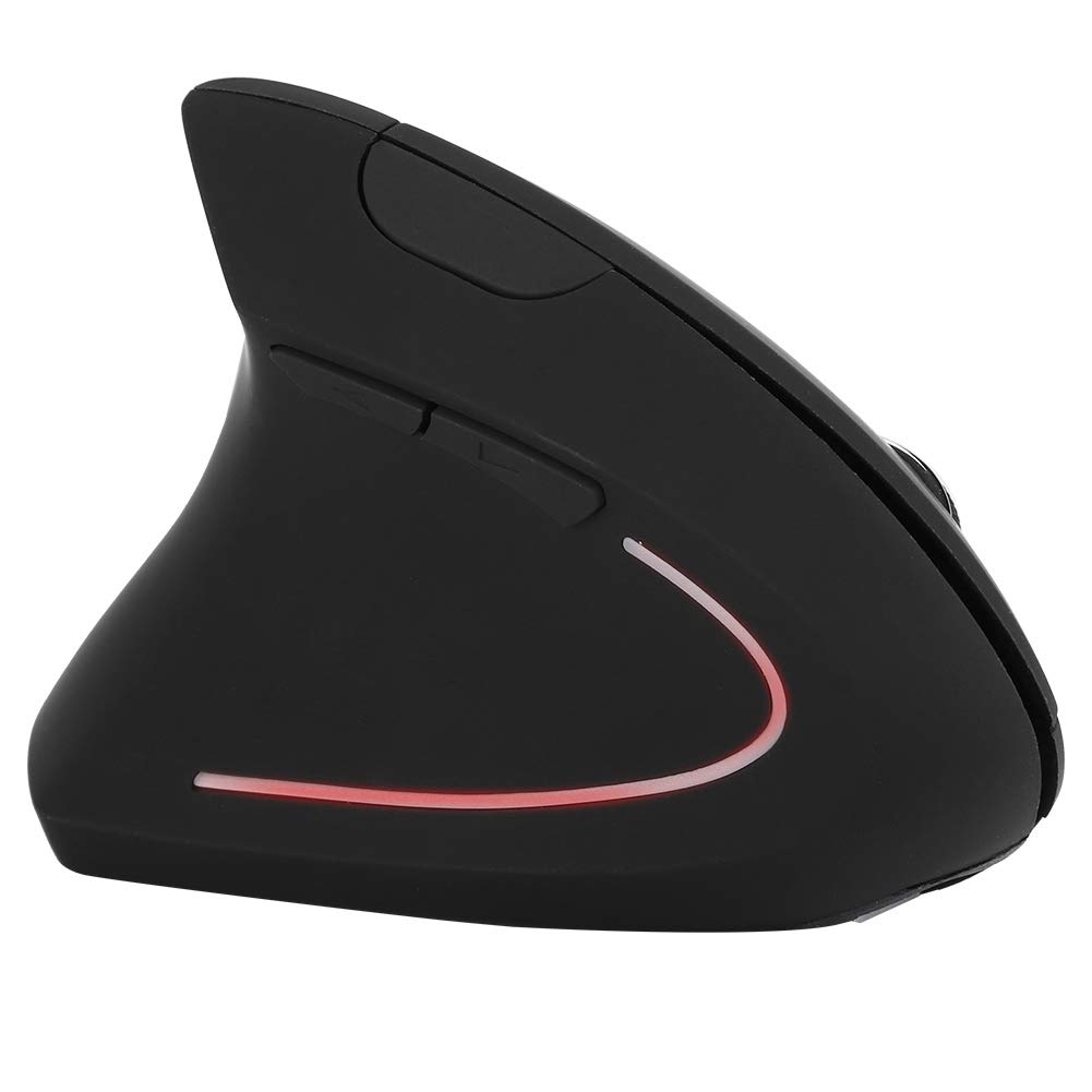 VBESTLIFE Left-handers Wireless Mouse, 2000dpi Ergonomic Vertical Mouse, Slip-resistant and Sweat-resistant, Soft and Comfortable, for Windows, for Mac OS/Linux, etc